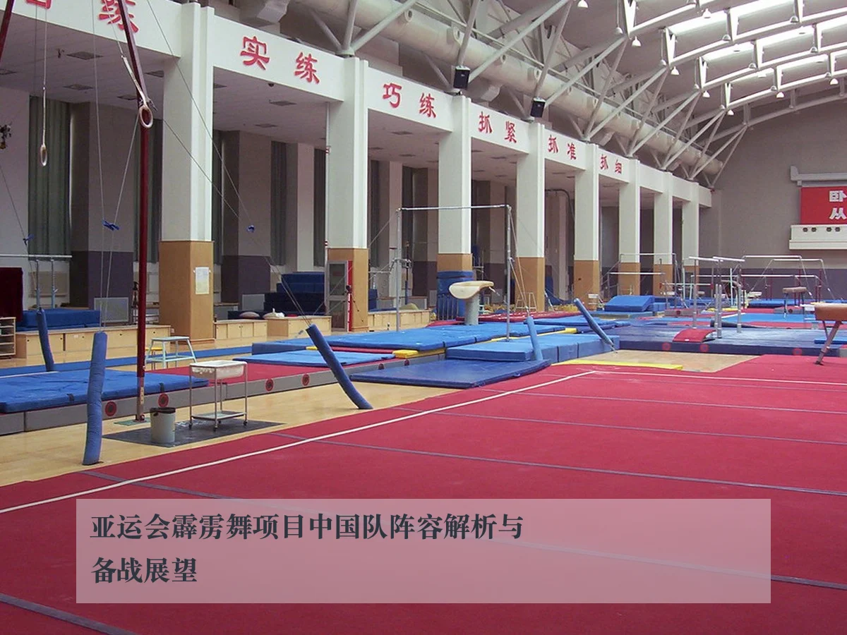 亚运会霹雳舞项目中国队阵容解析与备战展望